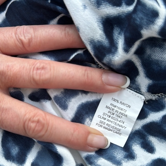 Tie Dye Boho Style Asymmetrical Maxi Skirt NWOT - Picture 8 of 8